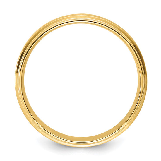Comfort Fit Brush Satin Fancy Wedding Bands