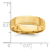 Comfort Fit Brush Satin Fancy Wedding Bands