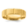 Comfort Fit Brush Satin Fancy Wedding Bands