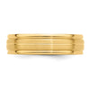Comfort Fit Brush Satin Fancy Wedding Bands
