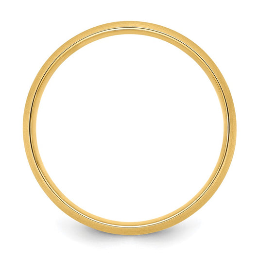 Comfort Fit Brush Satin Fancy Wedding Bands