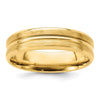 Comfort Fit Brush Satin Fancy Wedding Bands