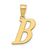 Polished Initial Pendants