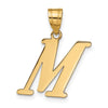 Polished Initial Pendants