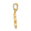14K Polished Heart Pendant