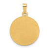 14K Hollow Buddha Charm