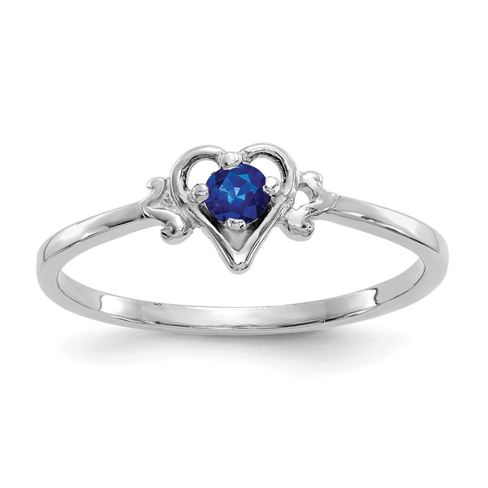 Birthstone Heart Ring