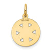 14k Small EMERGENCY MEDICAL TECHNICIAN Disc Charm