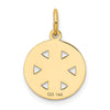 Gold Polished Medical Pendants