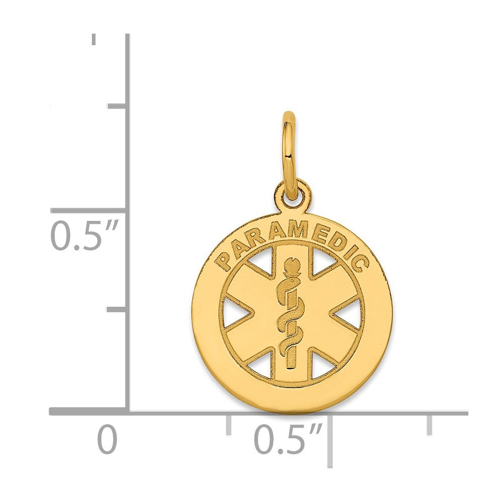 Gold Polished Medical Pendants