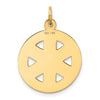 Gold Polished Medical Pendants