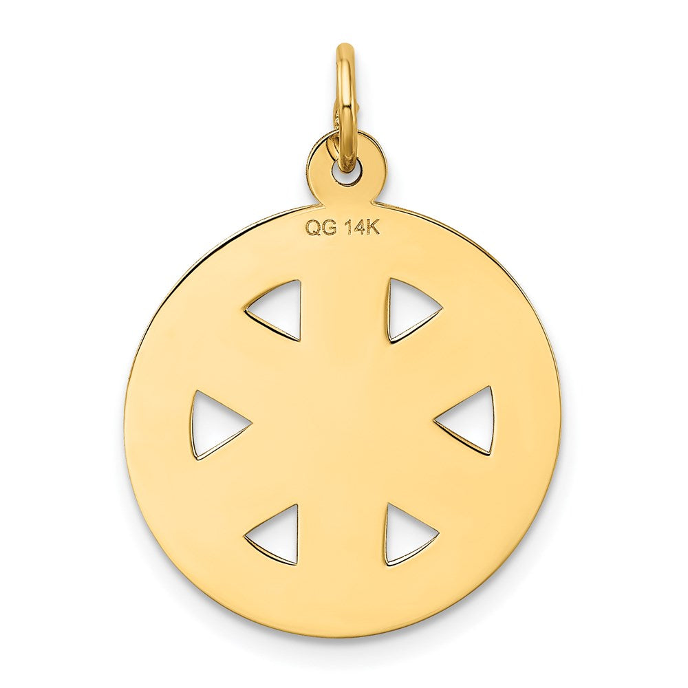 Gold Polished Medical Pendants