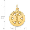 Gold Polished Medical Pendants