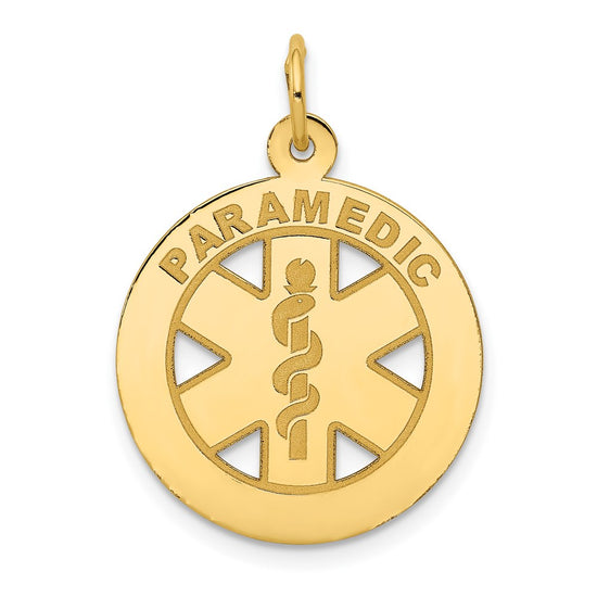 Gold Polished Medical Pendants