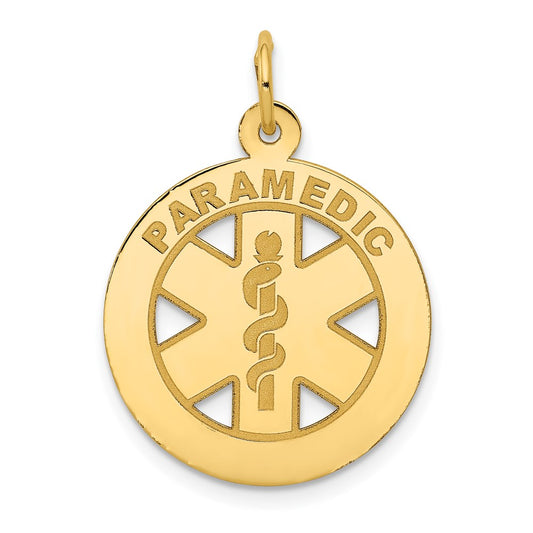 Gold Polished Medical Pendants