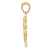 14k Rearing Horse Pendant