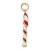 Gold Polished Christmas Pendants