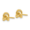 Gold Trinity Knot Earrings