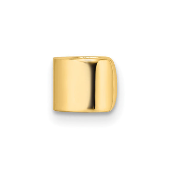 14k Polished 7.8mm Single Ear Cuff