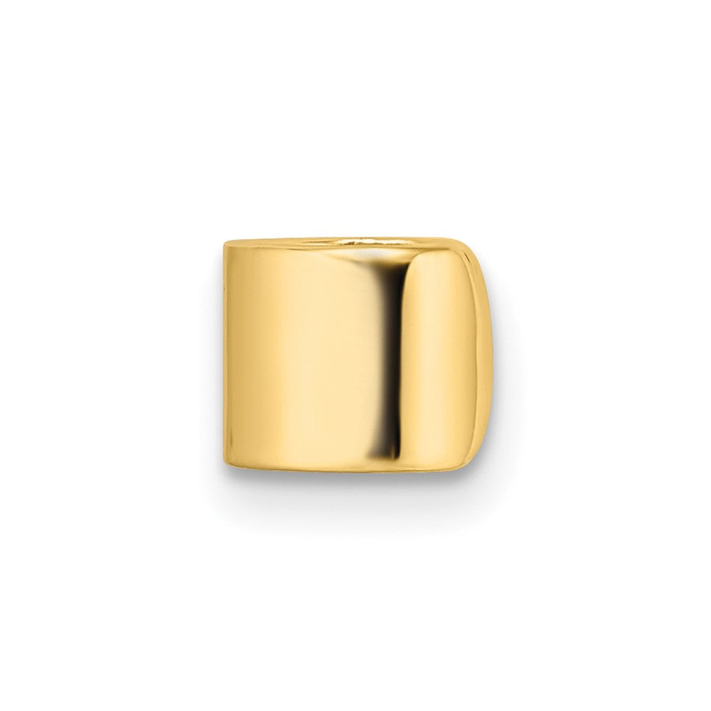 14k Polished 7.8mm Single Ear Cuff
