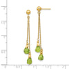 Gemstone Dangle Earrings