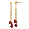 Gemstone Dangle Earrings