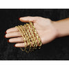 Gold (10K & 14K) Diamond-Cut Rope Chain — 12 mm