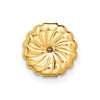 Round LGD 3 & 4 Prong Studs — 8.1 mm