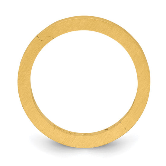 14k Yellow Gold 2.7mm CLIQ Hinged Shank Size 6.5