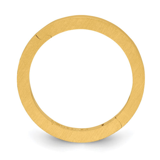 14k Yellow Gold 2.7mm CLIQ Hinged Shank Size 6