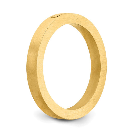 14k Yellow Gold 2.7mm CLIQ Hinged Shank Size 6.5