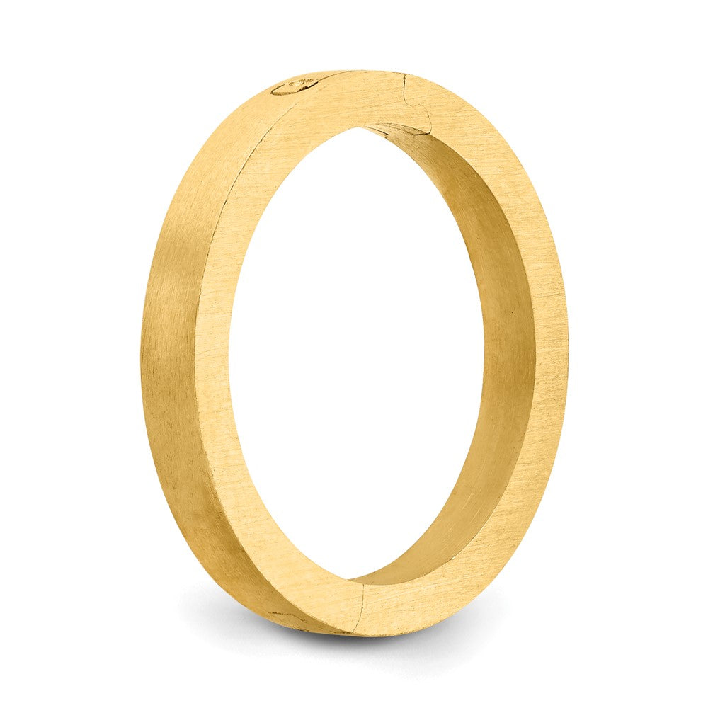 14k Yellow Gold 2.7mm CLIQ Hinged Shank Size 6.5