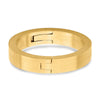 14k Yellow Gold 4mm CLIQ Hinged Shank Size 4