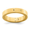 14k Yellow Gold 4mm CLIQ Hinged Shank Size 4