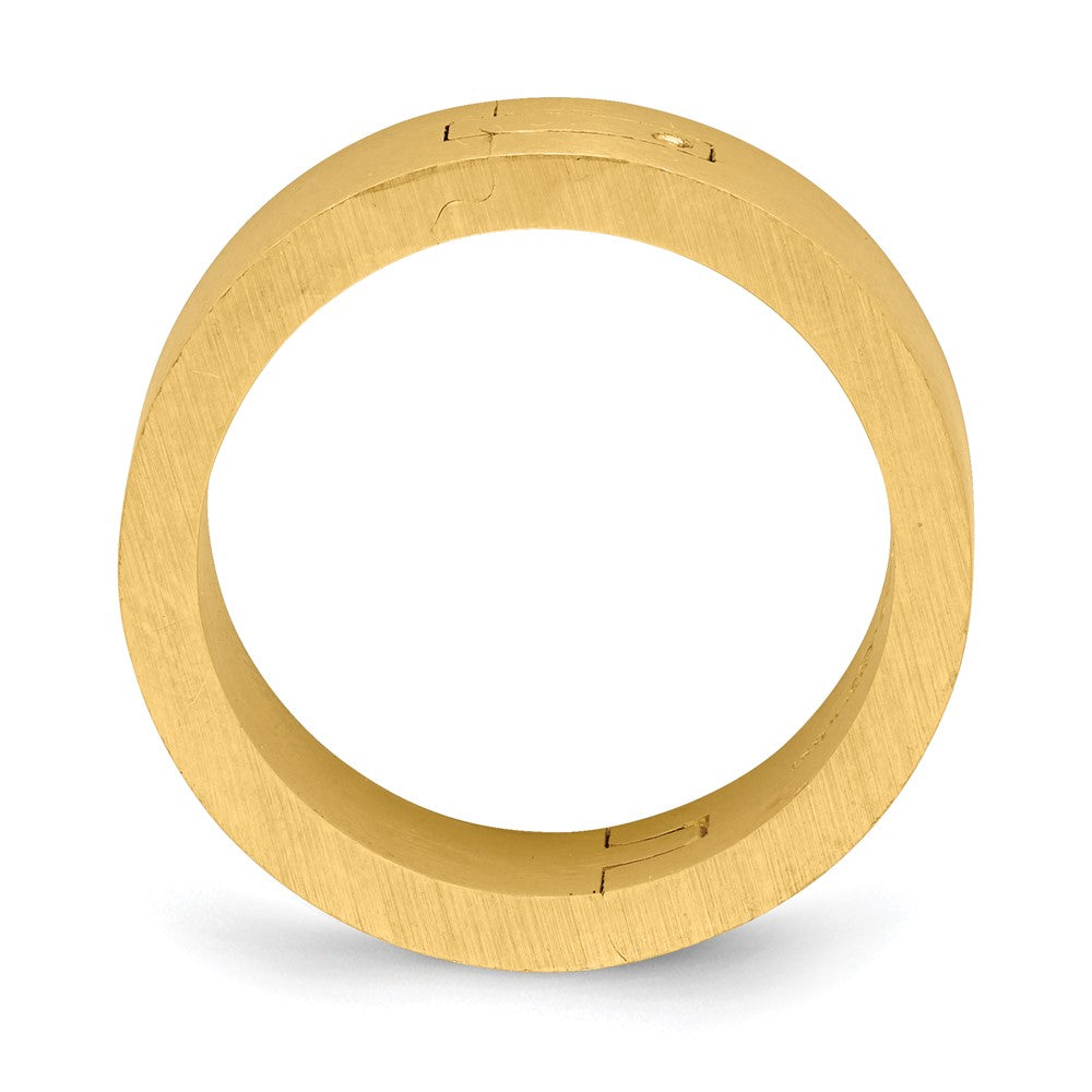 14k Yellow Gold 6mm CLIQ Hinged Shank Size 5