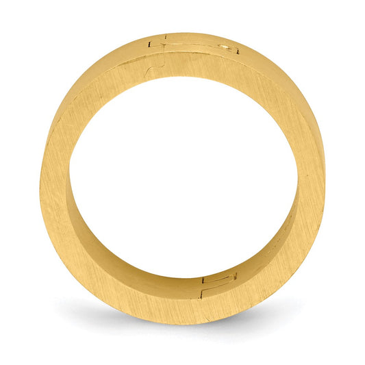 14k Yellow Gold 6mm CLIQ Hinged Shank Size 6