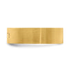 14k Yellow Gold 6mm CLIQ Hinged Shank Size 5