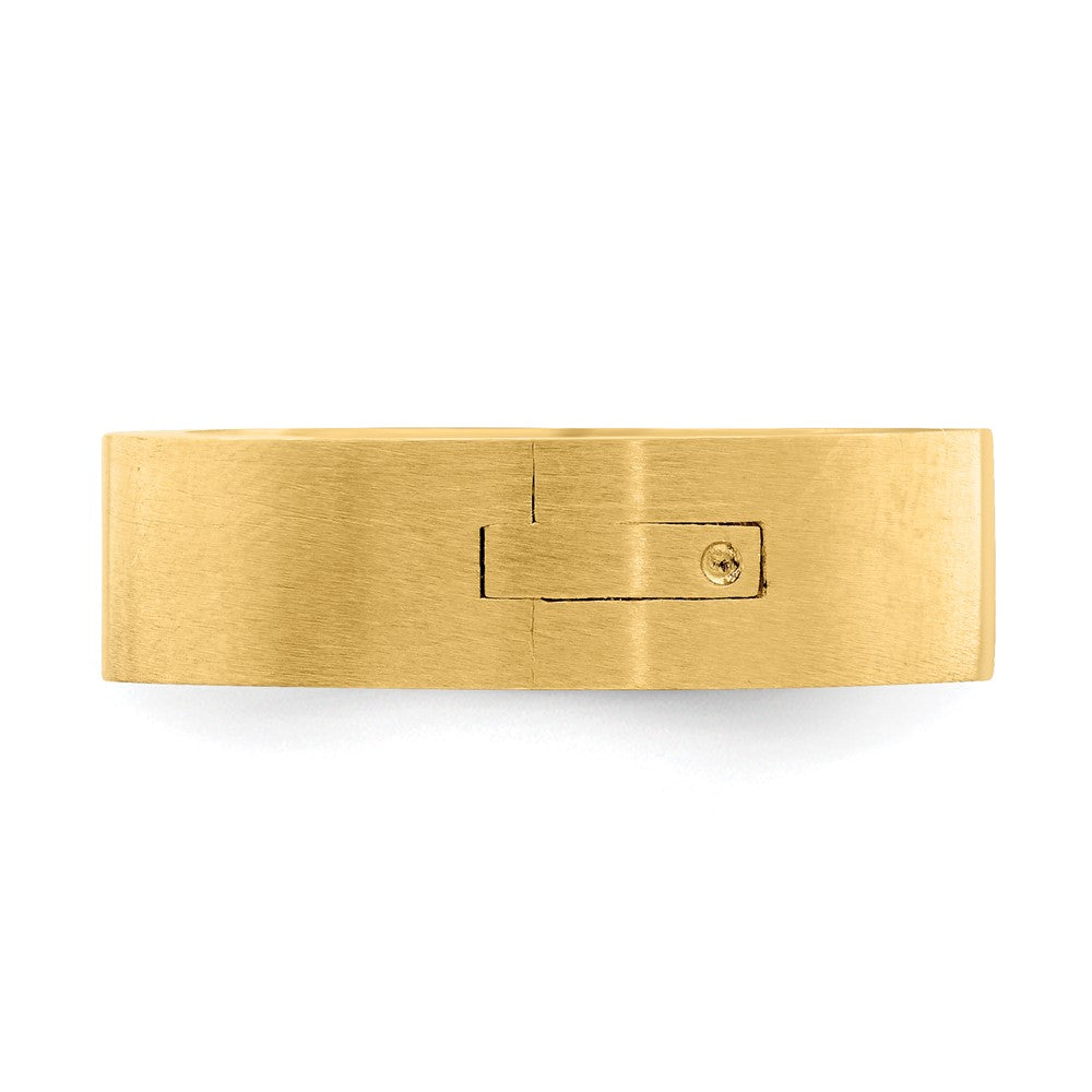 14k Yellow Gold 6mm CLIQ Hinged Shank Size 5