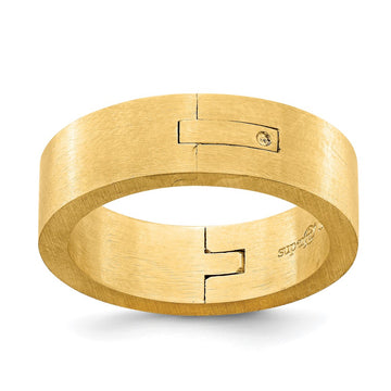 14k Yellow Gold 6mm CLIQ Hinged Shank Size 5