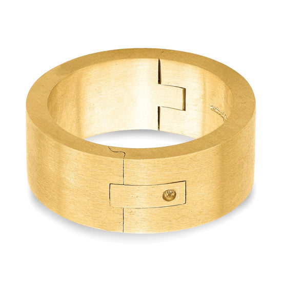 14k Yellow Gold 8mm CLIQ Hinged Shank Size 8.5