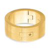 14k Yellow Gold 8mm CLIQ Hinged Shank Size 8.5